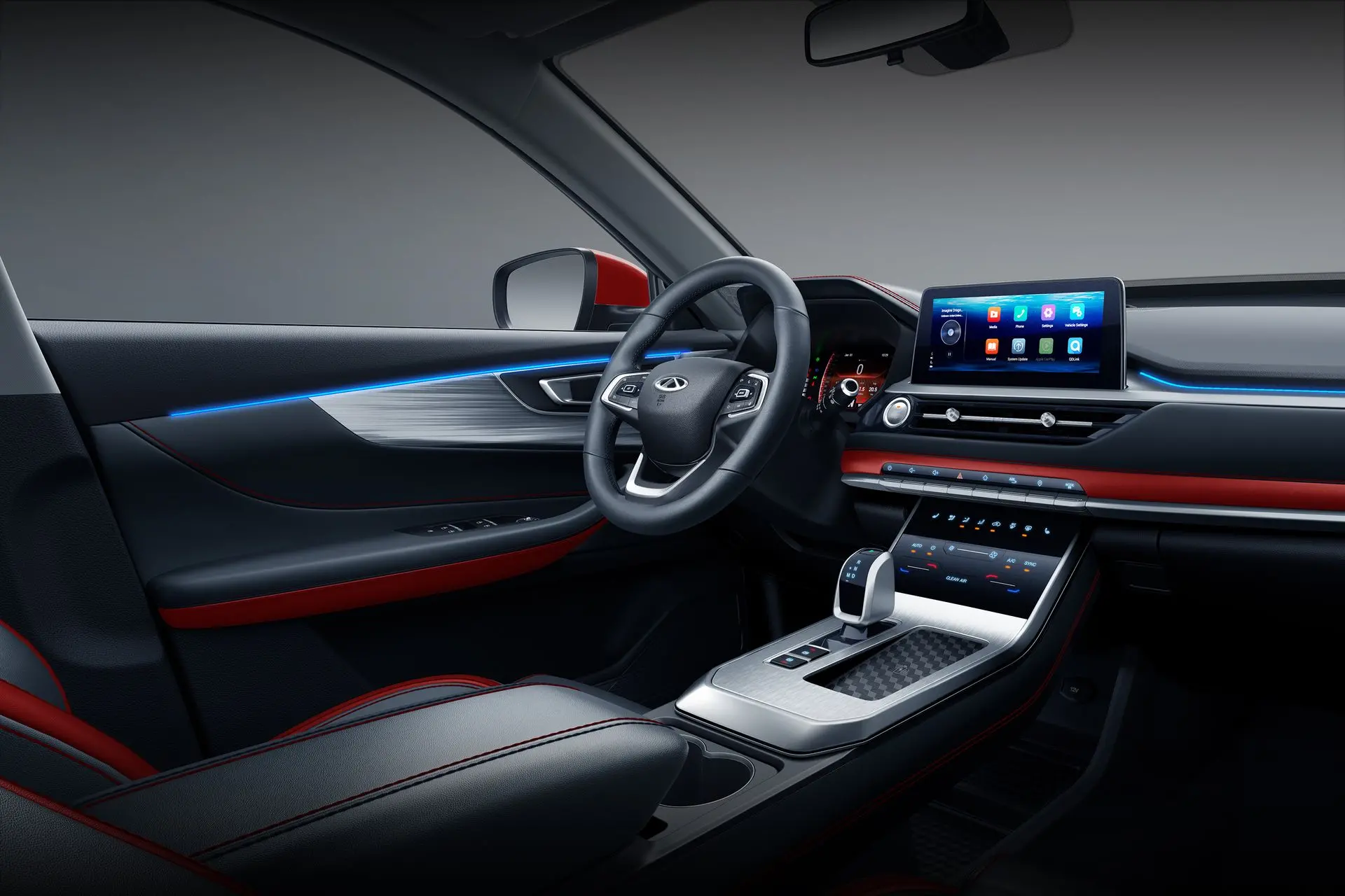 Стильный интерьер в Tiggo 4 Pro